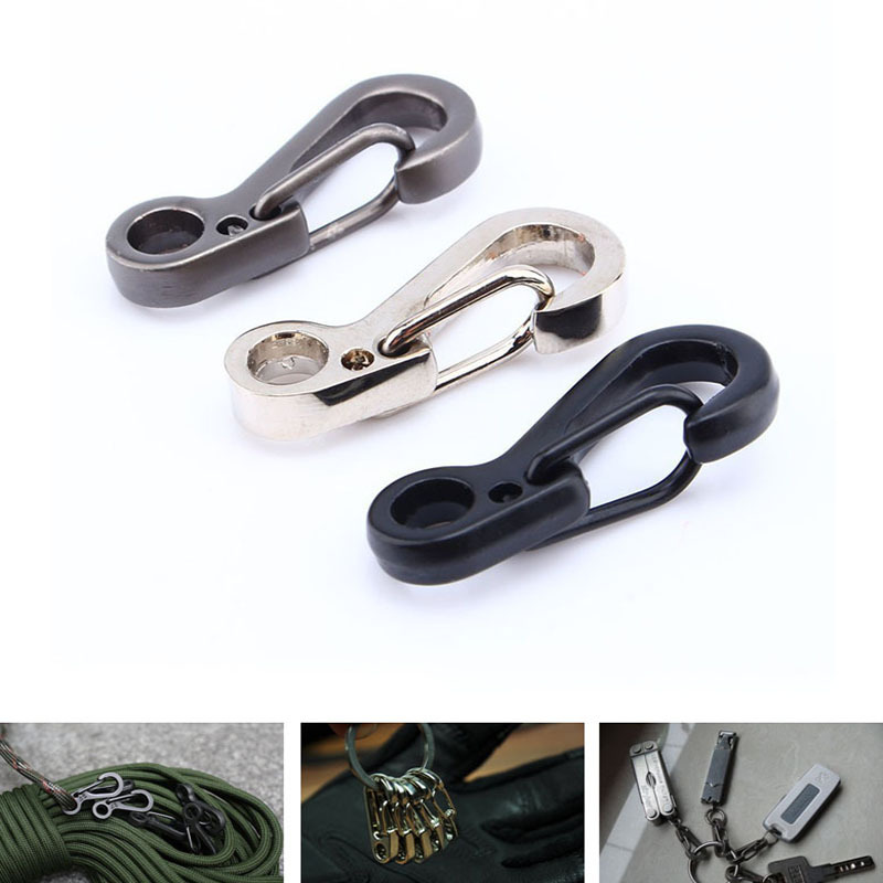 Edc Carry Kit - 10 stks/partij Mini Karabijnhaak Paracord Tactische