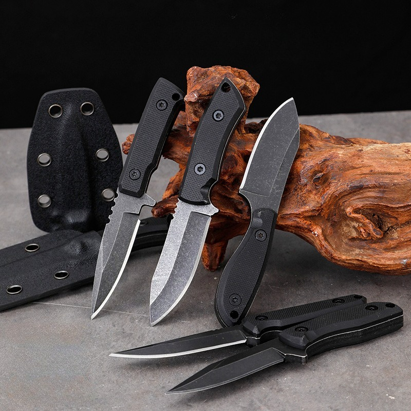 Edc Carry Fixed Blade Knife - 5CR15 Roestvrij Staal Kleine Vaste Mes