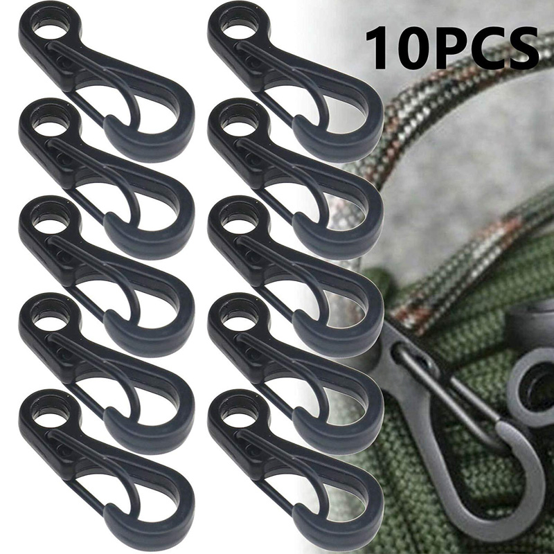 Edc Carry Kit - 10 stks/partij Mini Karabijnhaak Paracord Tactische