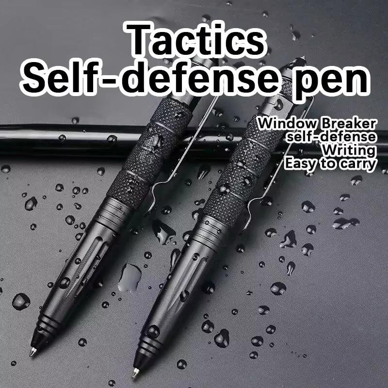 Pen Tactical Glass - 1 Stuks Tactische Pen Multifunctionele Aluminiumlegering