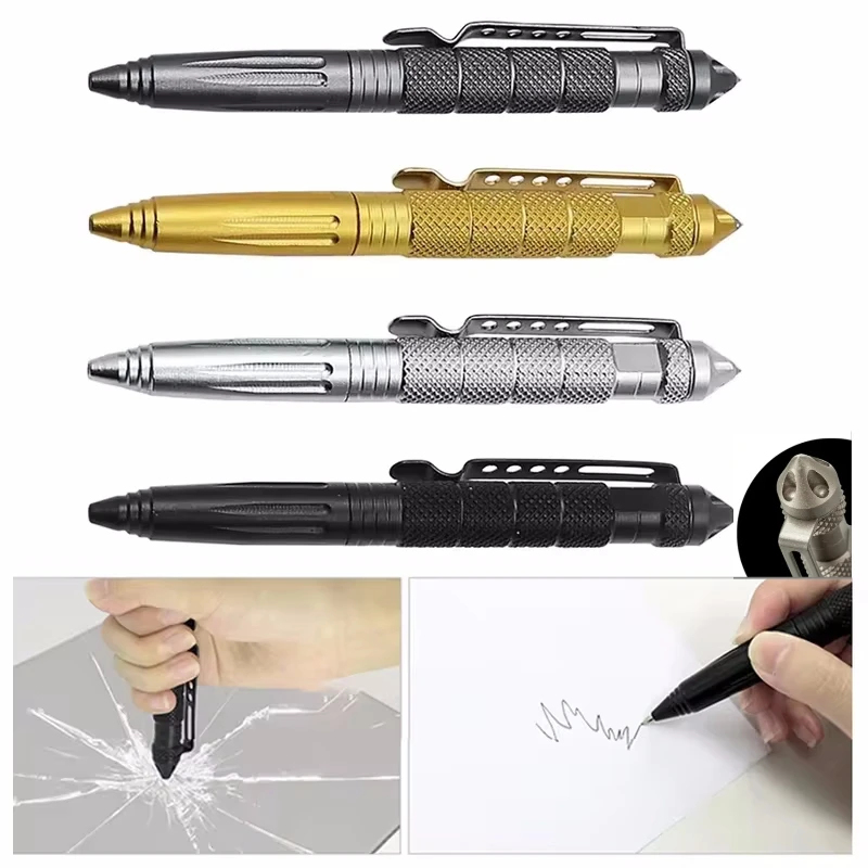 Pen Tactical Glass - 1/2/3/4 Stuks Multi Functionele Tactische Pen