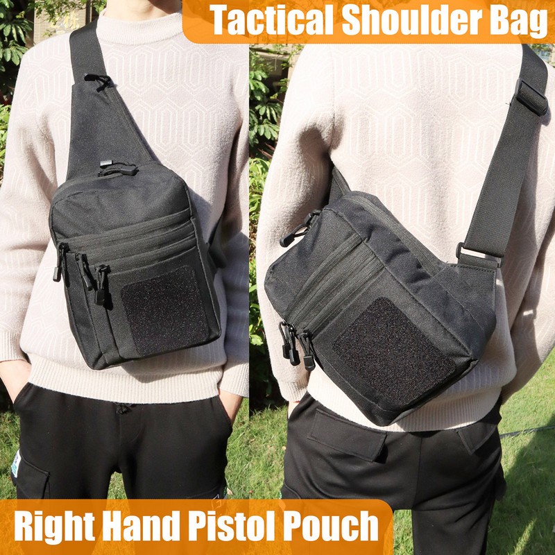 Edc Concealed Carry Backpack - Nieuwe Tactische Borsttas Pistoolholster Verborgen Gun