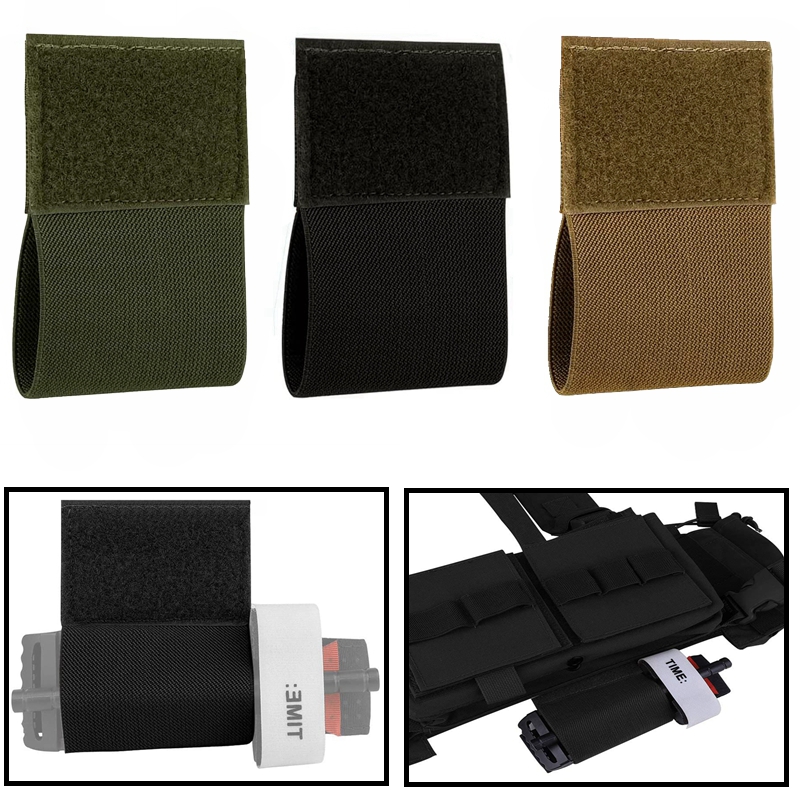 Edc Carry Belt - 2 stuks elastische tourniquethouder met klittenband,