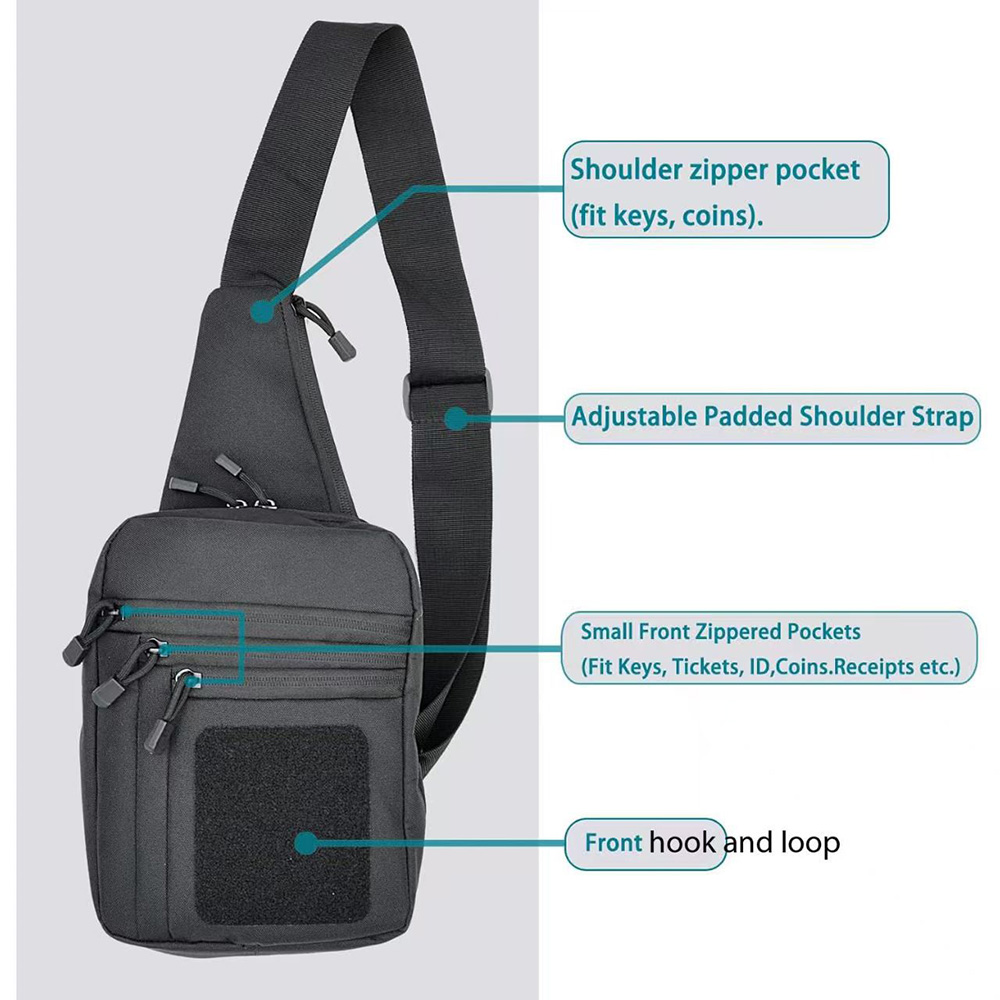 Tas voor mannen & vrouwen - ED - Edc Deep Carry recensie en prijs