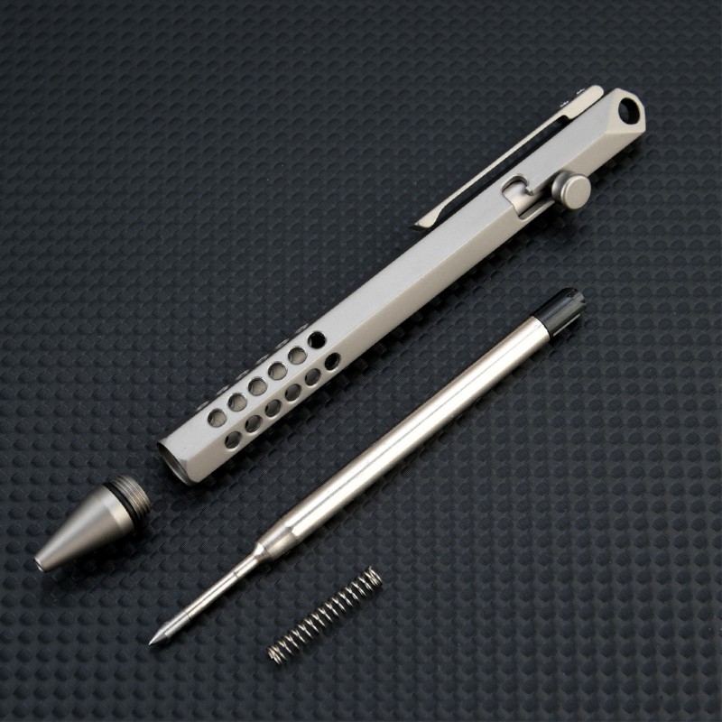 Titaniumlegering Draagbare Pen - Pen Tactical Glass recensie en prijs