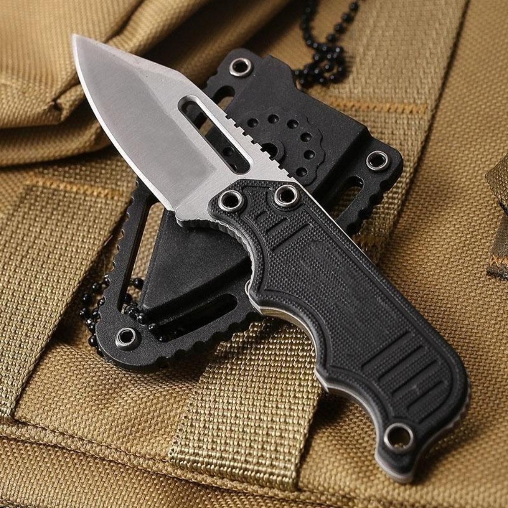 Draagbare nekmes met Kydex sch - Edc Carry Fixed Blade Knife recensie en prijs