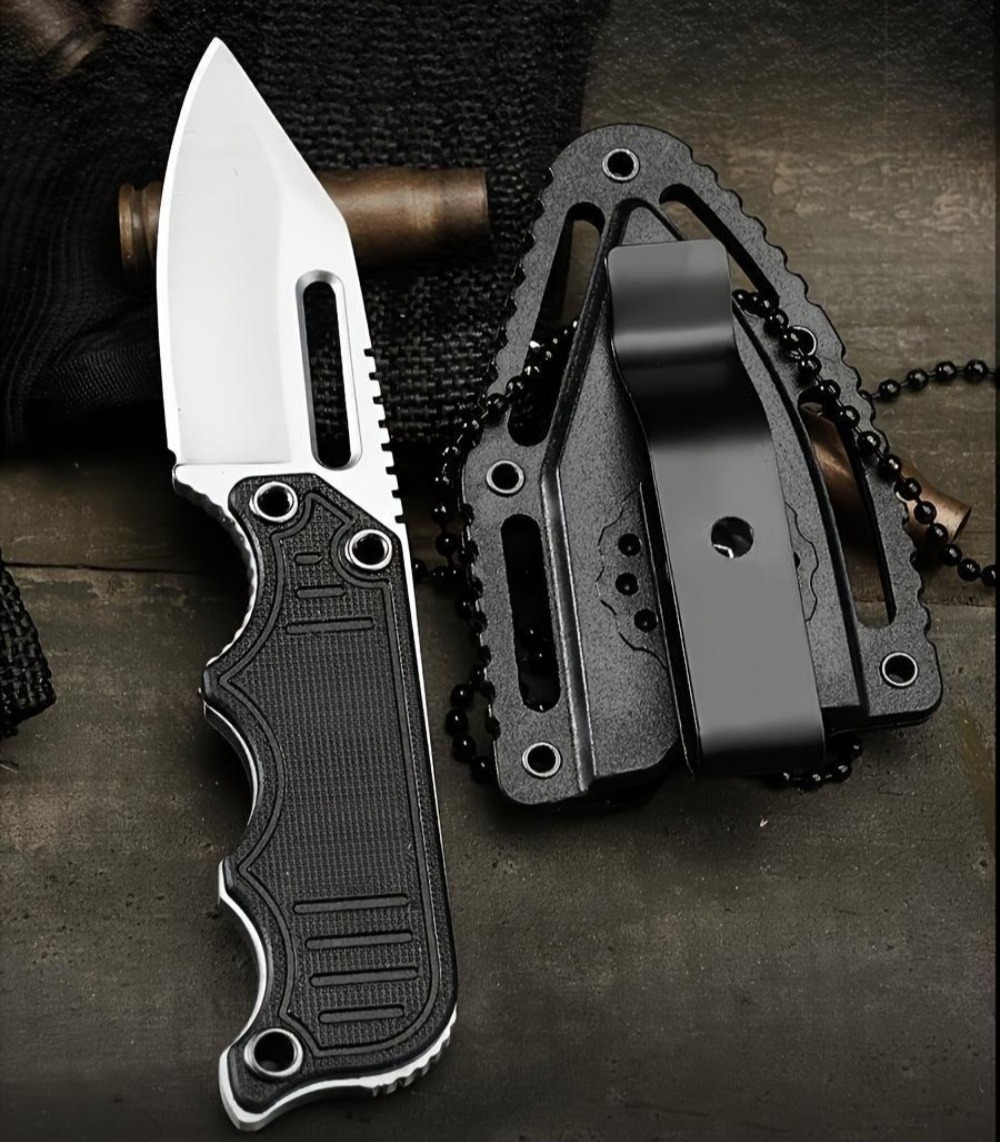 Draagbare nekmes met Kydex sch - Edc Carry Fixed Blade Knife recensie en prijs