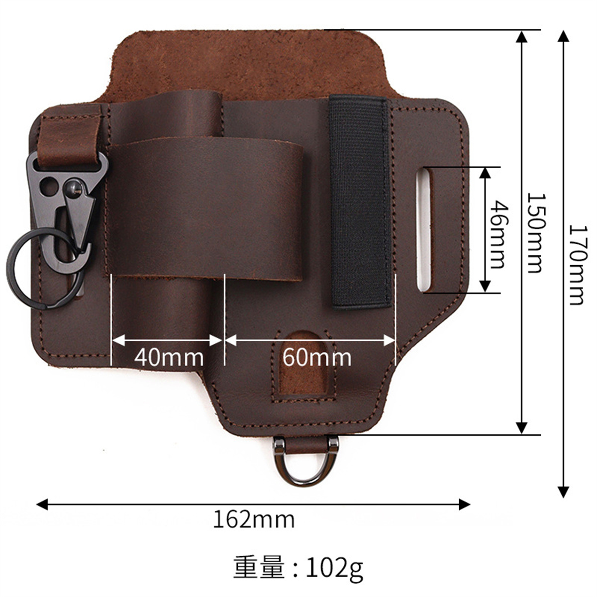 EDC Tactische Gereedschapshols - Edc Deep Carry recensie en prijs