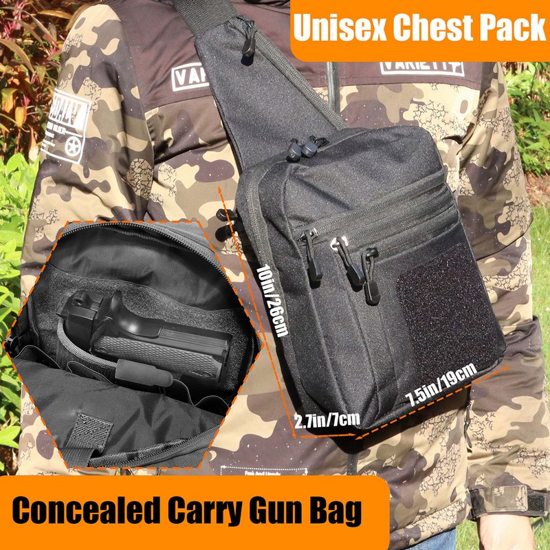 Nieuwe Tactische Borsttas Pist - Edc Concealed Carry Backpack recensie en prijs
