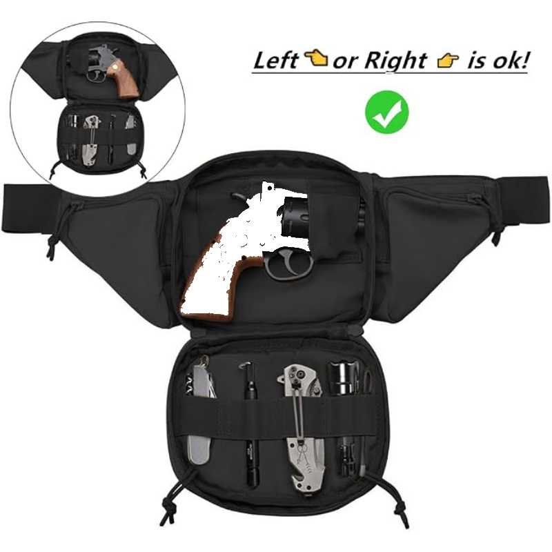 Waterdichte Molle EDC-tas, tac - Edc Concealed Carry Fanny Pack recensie en prijs