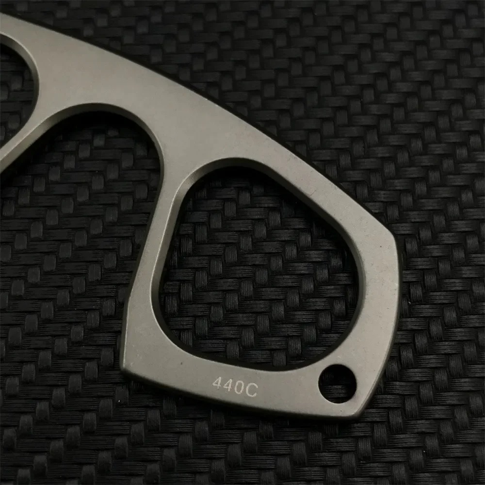 Hoogwaardig nekmes met 440C le - Edc Carry Fixed Blade Knife recensie en prijs