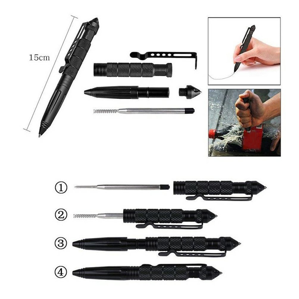 Hoge kwaliteit metalen militai - Pen Tactical Glass recensie en prijs