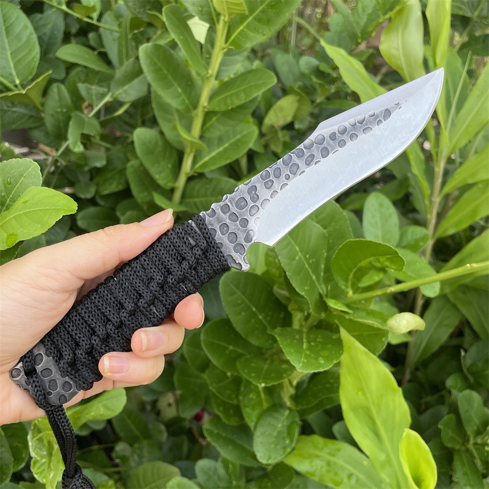 Gesmeed 8cr13mov mes Zakmes Ou - Edc Carry Fixed Blade Knife recensie en prijs